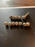 Pandora letterbedels met goud, Pandora, Ophalen of Verzenden, Zo goed als nieuw, 1 bedel