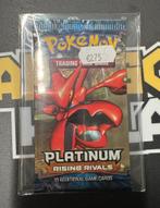 Pokemon Platinum Rising Rivals Booster Pack Factory Sealed 1, Ophalen of Verzenden, Nieuw, Booster