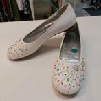 Invito wit leren ballerina schoenen + steentjes 40 nr 39314