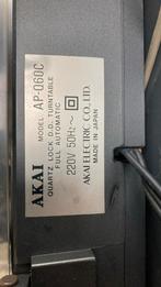 Akai AP-Q60C Platenspeler in goede staat, Audio, Tv en Foto, Platenspelers, Platenspeler, Gebruikt, Ophalen, Akai