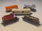 Märklin Primex set 5 stuks diverse wagons, Hobby en Vrije tijd, Gelijkstroom of Wisselstroom, Wagon, Ophalen of Verzenden, Zo goed als nieuw