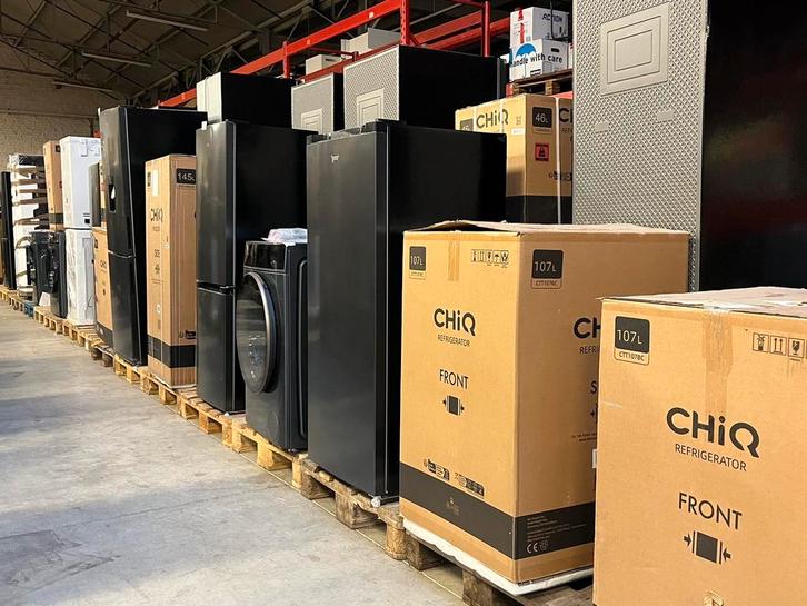Outlet CHiQ witgoed koel- vriescombinaties en wasmachines, Witgoed en Apparatuur, Koelkasten en IJskasten, Nieuw, Met aparte vriezer