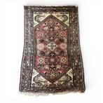 Klein Perzisch tapijt - 97 x 66 cm, Gebruikt, Rechthoekig, Rood, 50 tot 100 cm