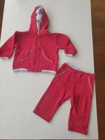Huispak maat 80 joggingpak vest broekje joggingpak meisje, Ophalen of Verzenden, Zo goed als nieuw, Meisje, Setje