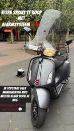 Vespa sprint met Alarmsysteem, Fietsen en Brommers, Scooters | Vespa, Ophalen, Nieuw, Vespa S, Benzine