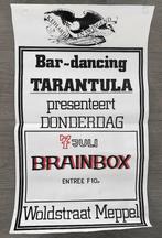 Originele Poster Brainbox in Bar Dancing Tarantula Meppel, Ophalen of Verzenden, A1 t/m A3, Muziek, Rechthoekig Staand