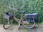 Dames fiets Inclusief transport kratje en fietstas gebruit!, Fietsen en Brommers, Fietsen | Dames | Omafietsen, Ophalen, Gebruikt