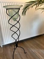 Mooie glazen stolp in zwart ijzeren frame, Ophalen, Zo goed als nieuw
