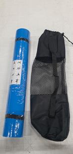 Blauwe Yogamat met Tas - 60cm Breed, Sport en Fitness, Yoga en Pilates, Ophalen of Verzenden, Nieuw, Yogamat