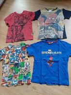 Marvel superhelden t-shirts  maat 116 ( 4 stuks), Primark, Jongen of Meisje, Gebruikt, Shirt of Longsleeve