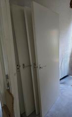 4 rechtsdraaiende stompe deuren, Doe-het-zelf en Verbouw, Deuren en Horren, Ophalen, 80 tot 100 cm, Binnendeur, 200 tot 215 cm
