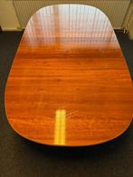 Tafel kersen uitschuifbaar afgerond, Antiek en Kunst, Ophalen of Verzenden