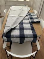 Rivièra maison flanel plaid 2 xThrow 180x130 x kussensloop., Ophalen of Verzenden, Zo goed als nieuw
