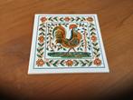 Vintage Tegel met Haan - Portugal, Ophalen of Verzenden
