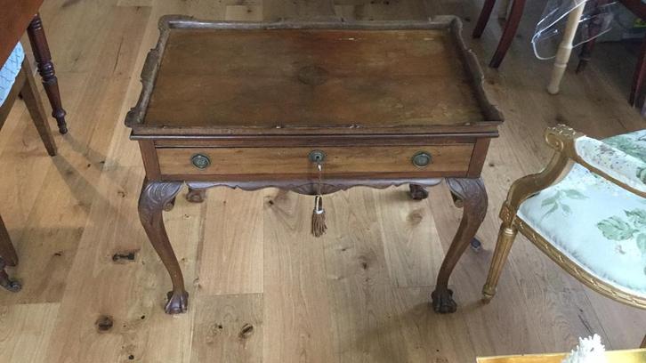 QUEEN ANN TAFEL/THEE TAFEL E43,00, Antiek en Kunst, Antiek | Meubels | Tafels, Ophalen of Verzenden