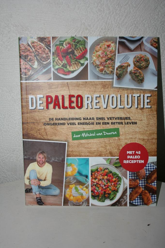 Mitchel van Duuren - De paleo revolutie, Boeken, Kookboeken, Nieuw, Voorgerechten en Soepen, Hoofdgerechten, Tapas, Hapjes en Dim Sum