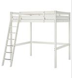 Hoogslaper Stora wit- Hoogte: ingekort, Huis en Inrichting, Ophalen, Hoogslaper, 140 cm, Zo goed als nieuw