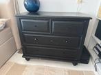 Zwart ladekastje/commode - opknapper, Overige materialen, Gebruikt, Met lade(s), 25 tot 50 cm