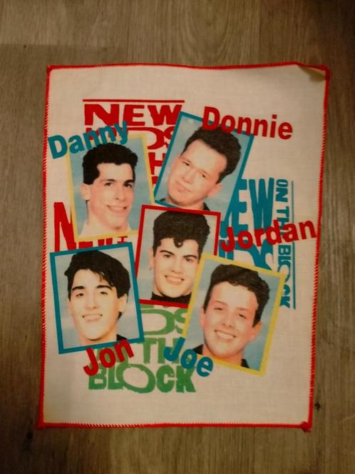 New Kids on the Block NKOTB boyband backpatch patch 4, Verzamelen, Muziek, Artiesten en Beroemdheden, Nieuw, Kleding, Verzenden