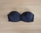 Zwarte bandeau strapless BH beha Maat 70B, Ophalen of Verzenden, Zwart, BH