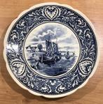 Boch  Delfts wandbord boot, Antiek en Kunst, Ophalen of Verzenden