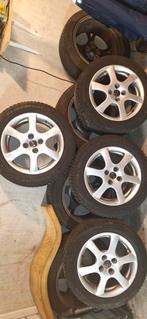 Set velgen net winterbanden, Auto-onderdelen, Banden en Velgen, Ophalen of Verzenden, 215 mm, Zomerbanden, Band(en)