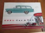 Folder Opel Olympia Caravan ca 1960, Opel, Zo goed als nieuw, Opel, Ophalen of Verzenden
