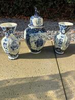Delfstblauwe set vazen, Antiek en Kunst, Antiek | Vazen, Ophalen
