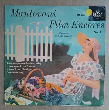 Mantovani & His Orchestra. Mantovani Film Encores No.1. 1957 beschikbaar voor biedingen