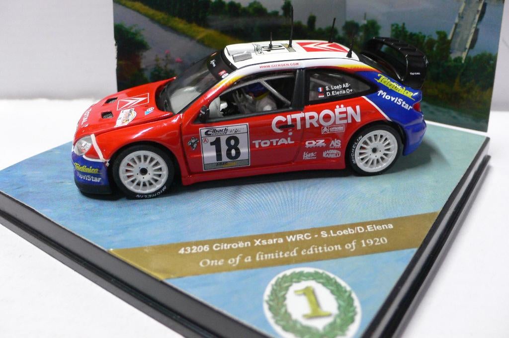 citroen xsara wrc LOEB rallye Duitsland 2003-vitesse 43206, Verzenden, Nieuw, Auto, Overige merken
