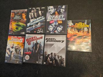 Fast & Furious Films met Paul Walker - DVD Collectie beschikbaar voor biedingen