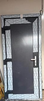 Schüco kunstof deur met kozijn, Ophalen, Kunststof, 80 tot 100 cm, 215 cm of meer