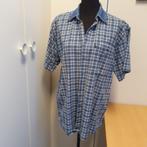 Blouse heren korte mouw, Basic line, Blauw, Ophalen of Verzenden, Zo goed als nieuw