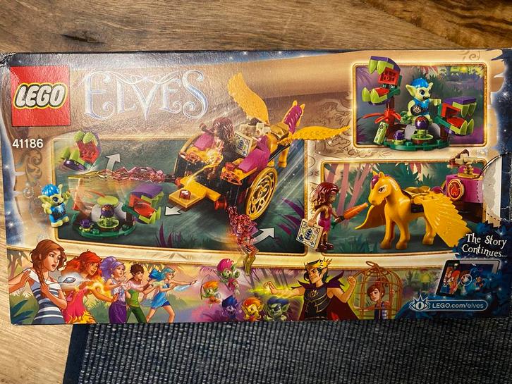 LEGO Elves 41186 Azari & de Goblinbos Ontsnapping, Kinderen en Baby's, Speelgoed | Duplo en Lego, Nieuw, Lego, Complete set, Ophalen of Verzenden