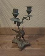 messing kandelaar in vorm van een draak, Ophalen of Verzenden, Overige materialen