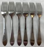 Gero Zilmeta 718 puntfilet vorken 21cm set van 6 tafelvork, Postbus 64461, Brunssum, Nederland, Verzenden, Kenduseditemsinfo@gmail.com