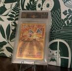 Gouden Charizard 4/102 Metal Kaart goedkoopste AP Graded8.5, Ophalen of Verzenden, Zo goed als nieuw, Losse kaart