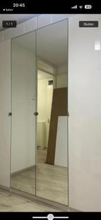2 x Ikea aheim spiegeldeuren (oud model), Gebruikt, 200 cm of meer, Minder dan 25 cm, 50 tot 100 cm