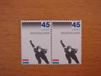 NVPH 1261 Koninklijke Nederlandse Schaatsenrijders Bond 2x, Postzegels en Munten, Ophalen of Verzenden, Na 1940, Postfris