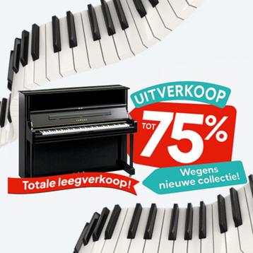 TOTALE UITVERKOOP tot 75% korting - Wegens nieuwe collectie