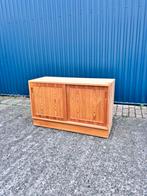 Vintage kastje tvmeubel deens schuifeuren, Huis en Inrichting, Kasten | Dressoirs, Ophalen, Gebruikt, C, 50 tot 100 cm