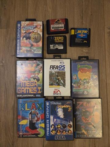 Sega Mega Drive 16bit – Diverse games beschikbaar voor biedingen
