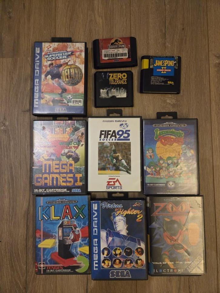 Sega Mega Drive 16bit – Diverse games, Spelcomputers en Games, Games | Sega, Gebruikt, Mega Drive, 1 speler, Vanaf 3 jaar, Ophalen