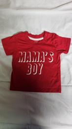 Leuk rood jongensshirt maat 74, Gebruikt, Ophalen of Verzenden, Primark, Jongetje