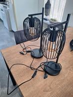 2lampjes, Huis en Inrichting, Lampen | Tafellampen, Ophalen, Zo goed als nieuw, Metaal, Minder dan 50 cm