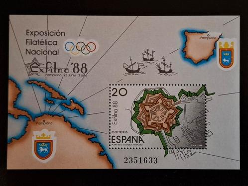 Spanje 1988 Pamplona, Postzegels en Munten, Postzegels | Europa | Spanje, Postfris, Ophalen of Verzenden