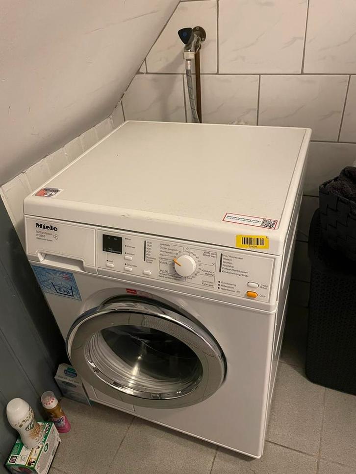Wasmachine Miele W3365, Witgoed en Apparatuur, Wasmachines, Refurbished, Voorlader, 6 tot 8 kg, 85 tot 90 cm, 1200 tot 1600 toeren