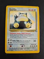 Pokémon - Snorlax - Holo - Jungle, Ophalen of Verzenden, Zo goed als nieuw, Losse kaart