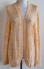 Hema oranje/wit opengewerkt vest mt. M, Maat 38/40 (M), Oranje, Ophalen of Verzenden, Zo goed als nieuw