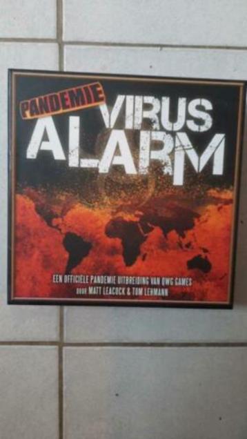 bordspel Pandemie Virus alarm QWG Games 1e editie  beschikbaar voor biedingen